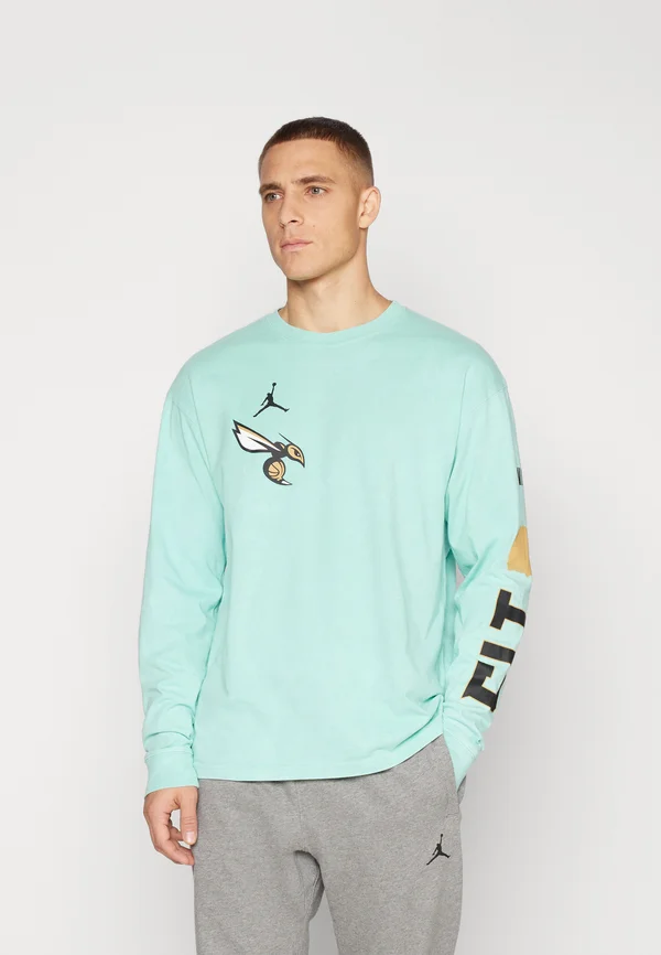 NBA CITY EDITION CHARLOTTE HORNETS LONGSLEEVE TEE - Vereinsmannschaften - mint