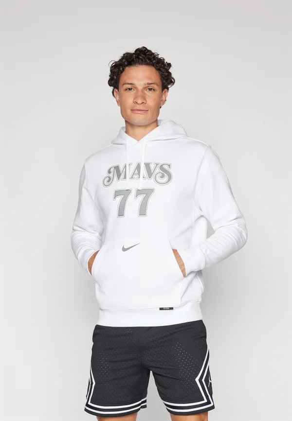 NBA CITY EDITION DALLAS MAVERICKS LUKA DONCIC HOODY - Vereinsmannschaften - white