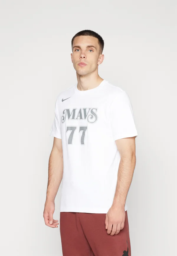NBA CITY EDITION DALLAS MAVERICKS LUKA DONCIC TEE - Vereinsmannschaften - white