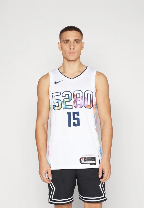 NBA CITY EDITION DENVER NUGGETS NIKOLA JOKIC - Vereinsmannschaften - white