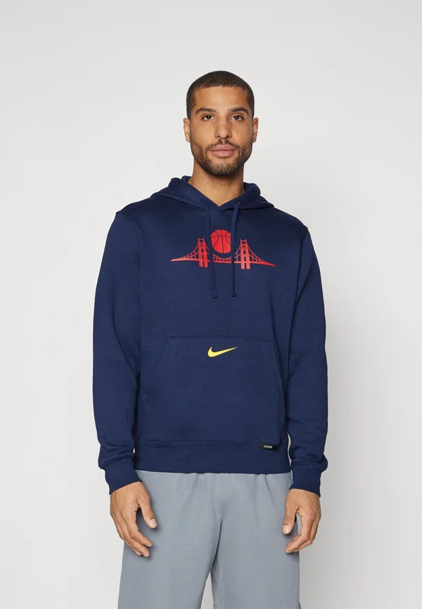 NBA CITY EDITION GOLDEN STATE WARRIORS HOODY - Vereinsmannschaften - college navy/amarillo