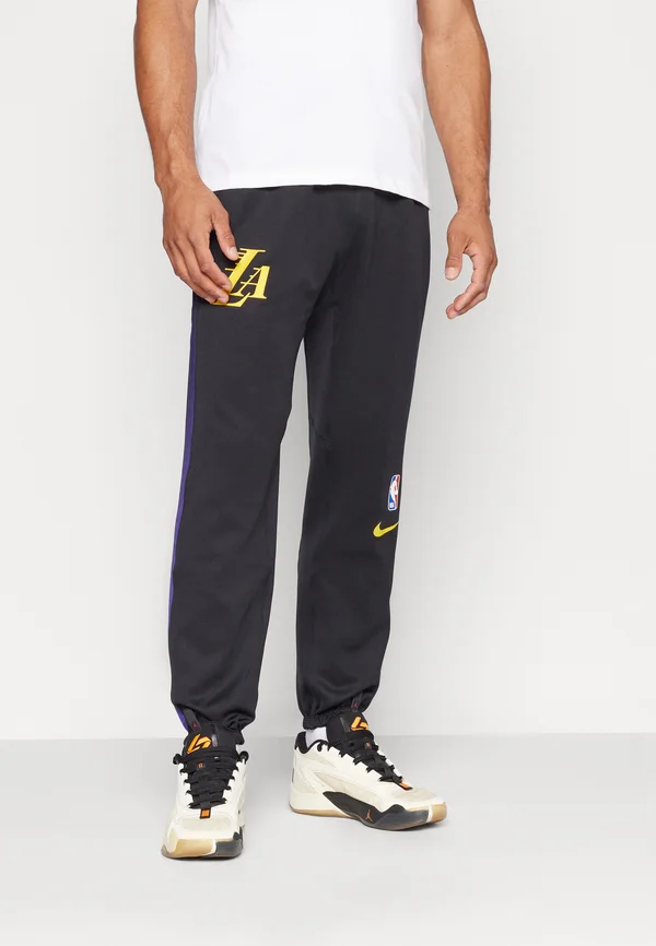 NBA CITY EDITION LOS ANGELES LAKERS PANTS - Vereinsmannschaften - black