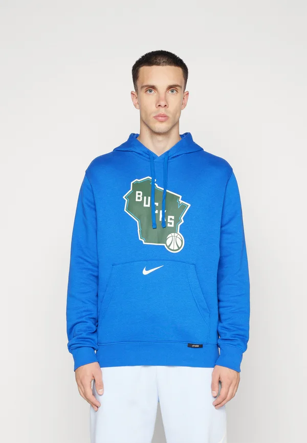 NBA CITY EDITION MILWAUKEE BUCKS HOODY - Vereinsmannschaften - game royal/flat opal
