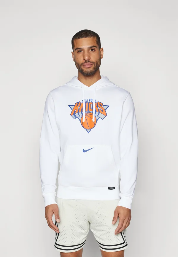 NBA CITY EDITION NEW YORK KNICKS HOODY - Vereinsmannschaften - white/rush blue