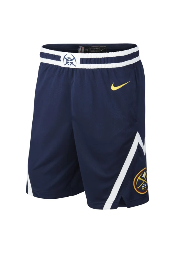 NBA DENVER NUGGETS ICON EDITION SWINGMAN - Kurze Sporthose - dark blue/ white