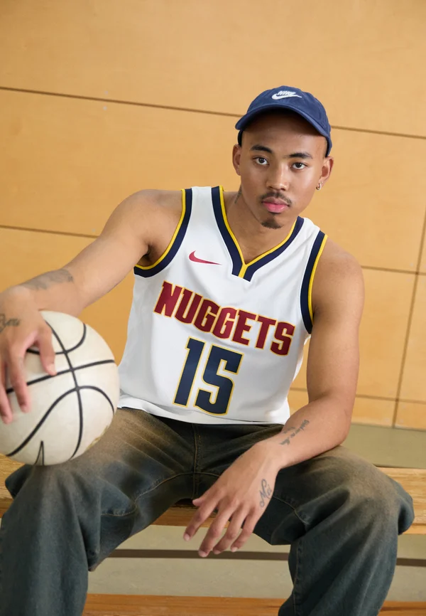 NBA DENVER NUGGETS NIKOLA JOKIC  - NBA-Trikot - white