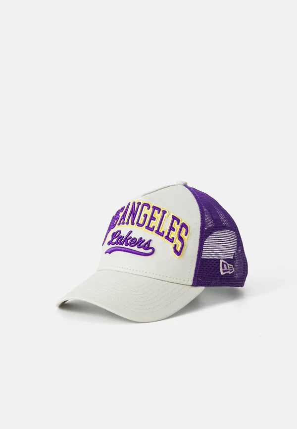NBA EFRAME TRUCKER UNISEX - Cap - stone/lilac