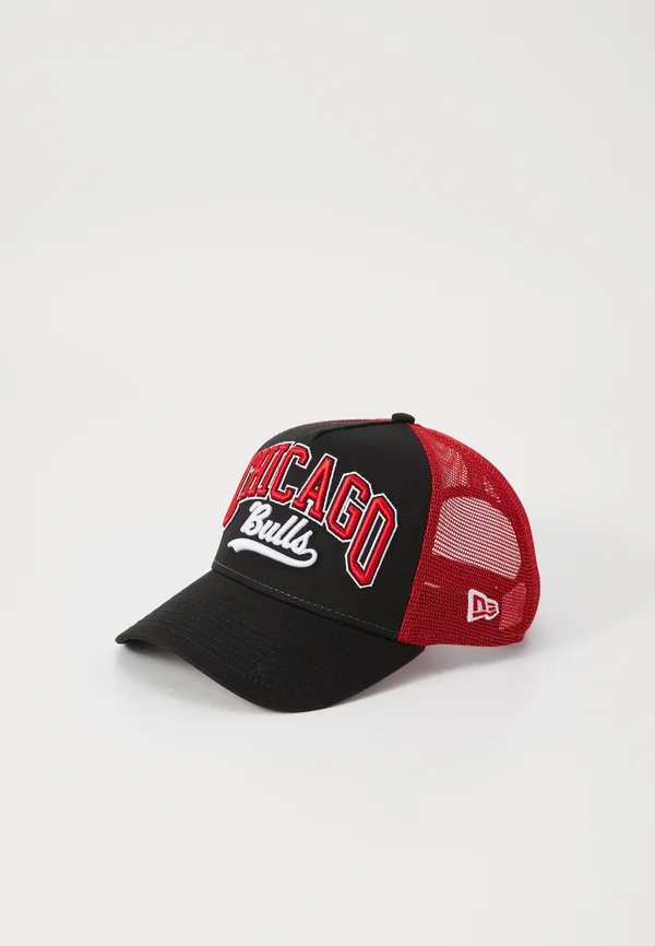NBA EFRAME TRUCKER UNISEX - Vereinsmannschaften - black/red