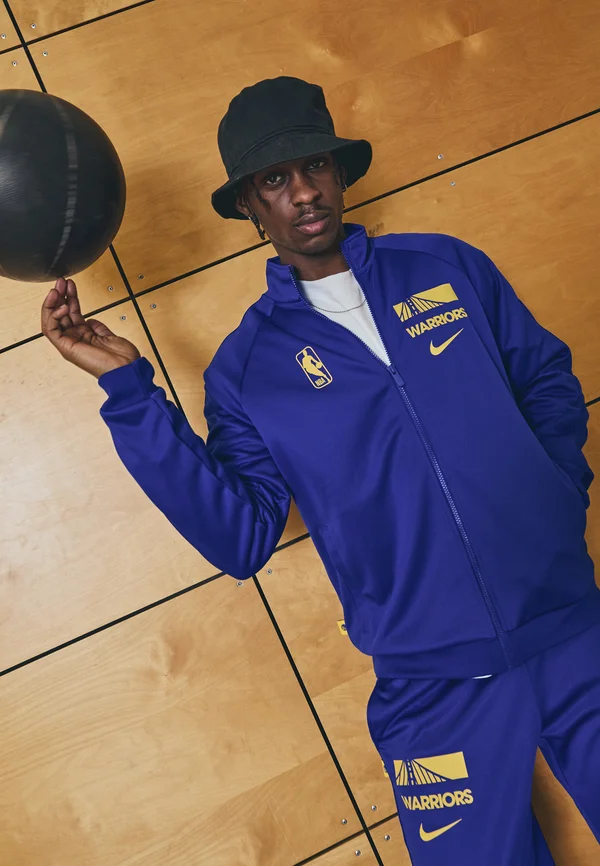 NBA GOLDEN STATE WARRIORS TRACKSUIT - Vereinsmannschaften - rush blue/black