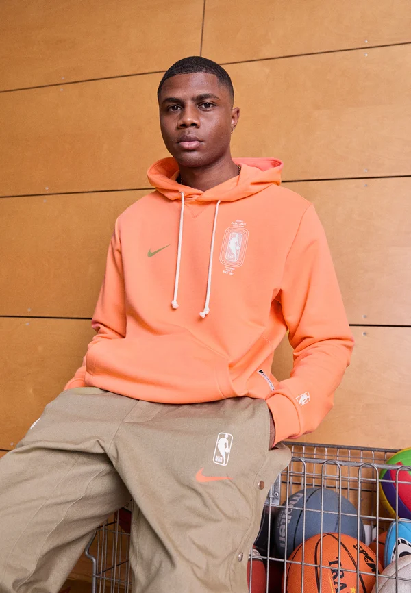 NBA HOODY - Kapuzenpullover - light wild mango