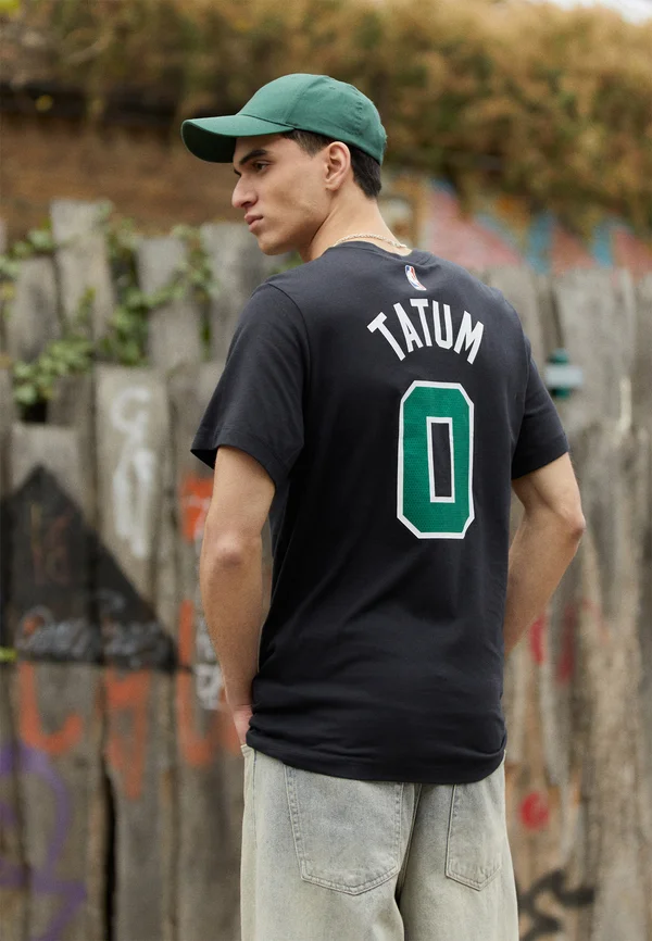 NBA JAYSON TATUM BOSTON CELTICS TEE - Vereinsmannschaften - black