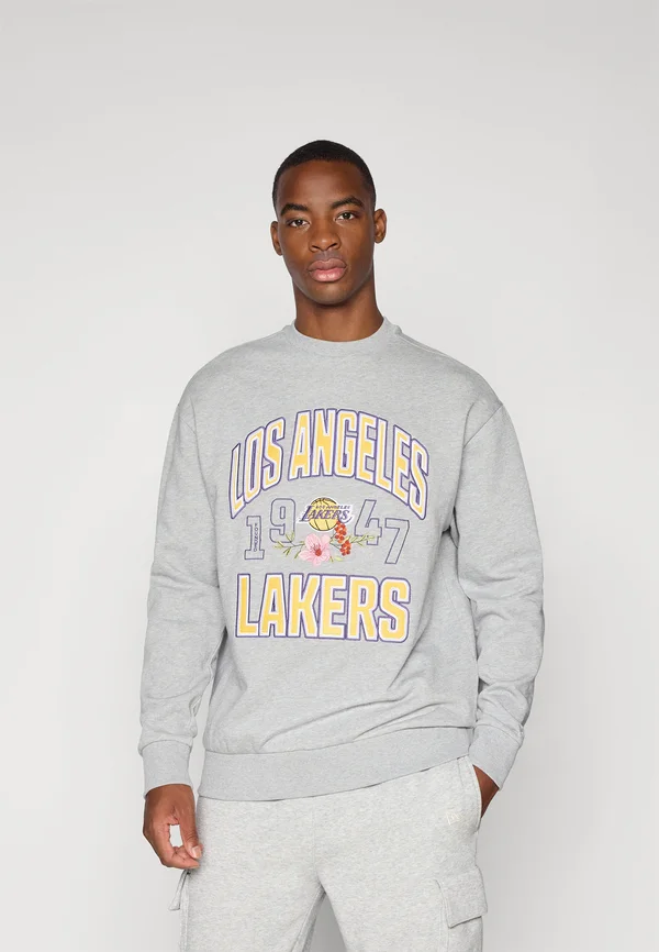 NBA LOS ANGELES LAKERS FLORAL CREW - Vereinsmannschaften - grey