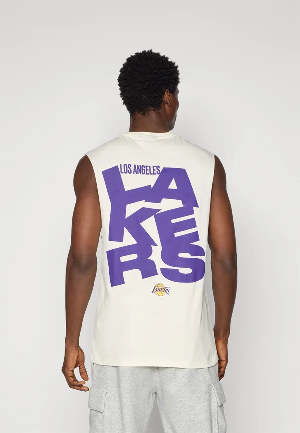 NBA LOS ANGELES LAKERS GRAPHIC SLEEVELESS TEE - Vereinsmannschaften - off-white