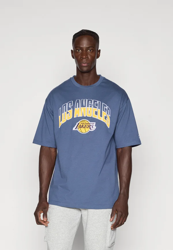NBA LOS ANGELES LAKERS GRAPHIC TEE - Vereinsmannschaften - blue