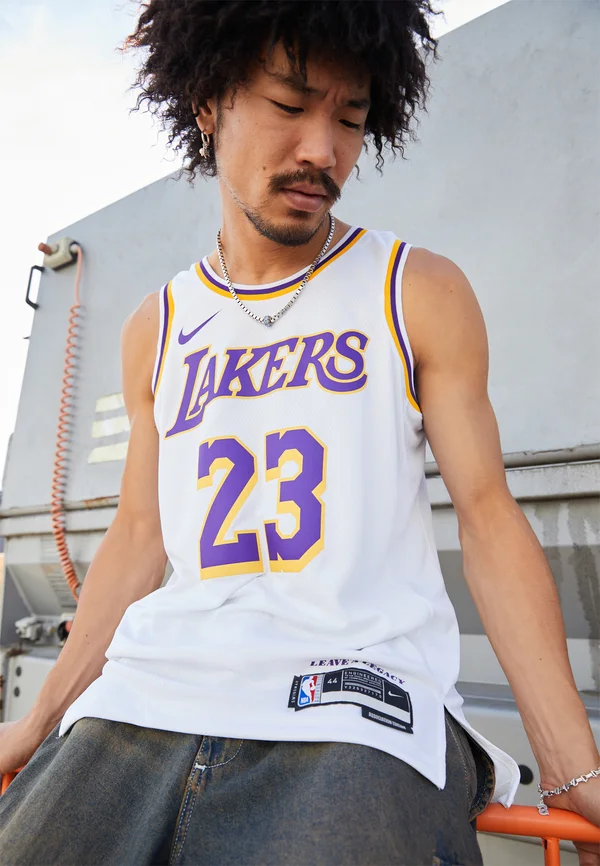 NBA LOS ANGELES LAKERS LEBRON JAMES  - NBA-Trikot - white