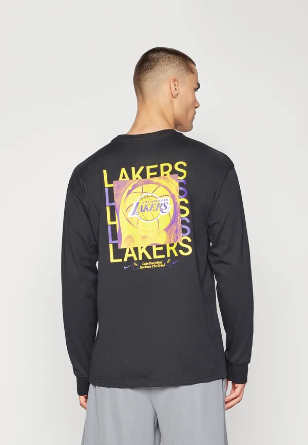 NBA LOS ANGELES LAKERS LONG SLEEVE - Vereinsmannschaften - black