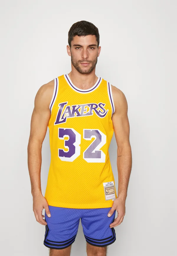 NBA LOS ANGELES LAKERS NBA SWINGMAN MAGIC JOHNSON - Top - gold