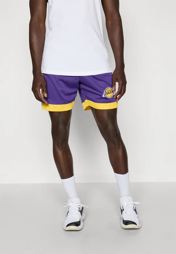 NBA LOS ANGELES LAKERS SHORT - Kurze Sporthose - lila