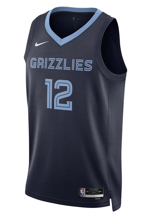 NBA MEMPHIS GRIZZLIES NBA DF SWINGMAN ICON - NBA-Trikot - college navy/morant ja
