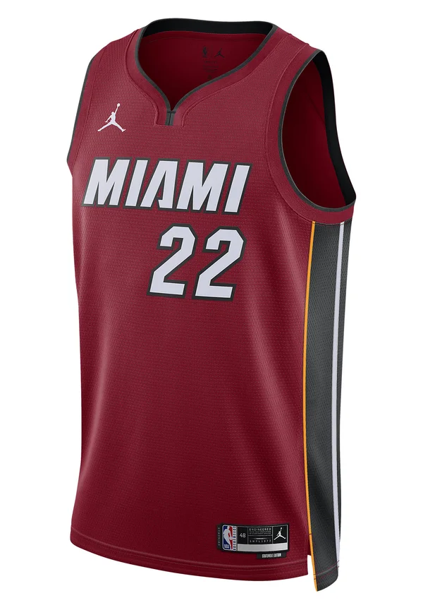 NBA MIAMI HEAT JIMMY BUTLER STATEMENT SWINGMAN JERSEY - Top - tough red/butler jimmy
