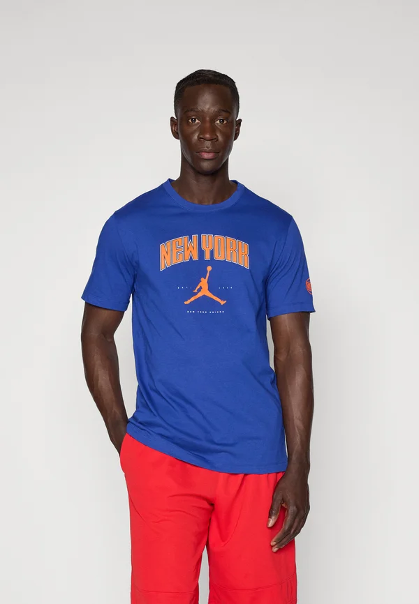 NBA NEW YORK KNICKS TEE - Vereinsmannschaften - rush blue