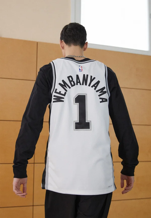 NBA SAN ANTONIO SPURS WEMBANYAMA JERSEY - Vereinsmannschaften - white