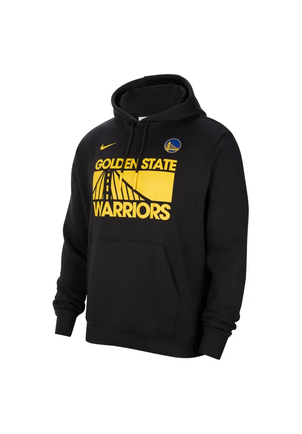 NBA STATE WARRIORS COURTSIDE - Kapuzenpullover - black amarillo