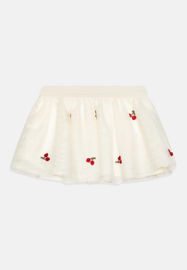 NBFBUTILLE SKIRT - Minirock - cloud dancer