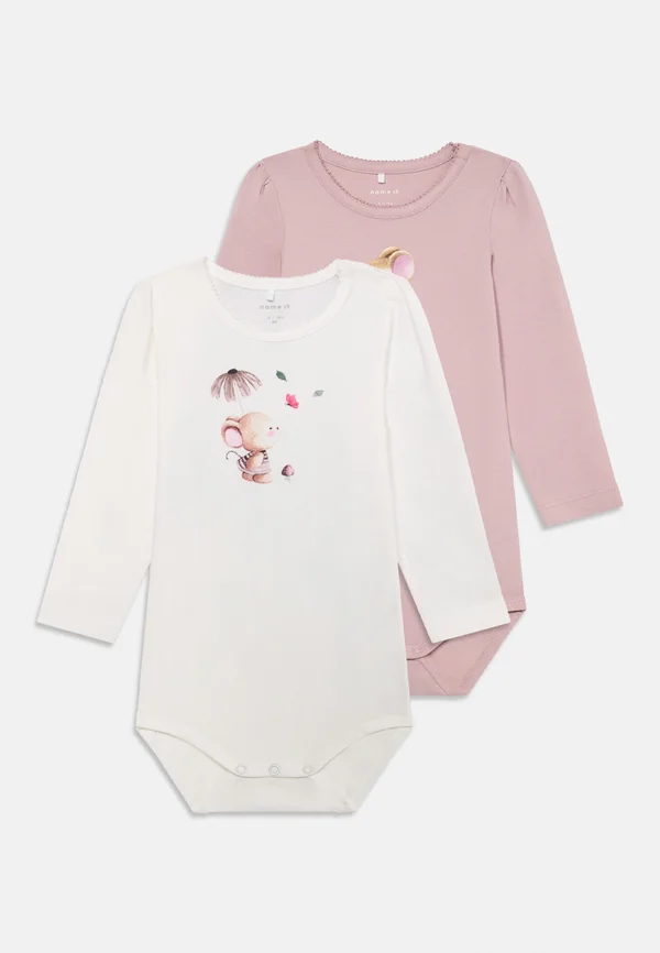 NBFLOTUS 2 PACK - Body - cloud dancer/burnished lilac