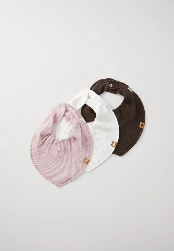 NBFYVETTEKOY SCARF BIB UNISEX 3 PACK - Lätzchen - cloud dancer/burnished lilac/delicioso