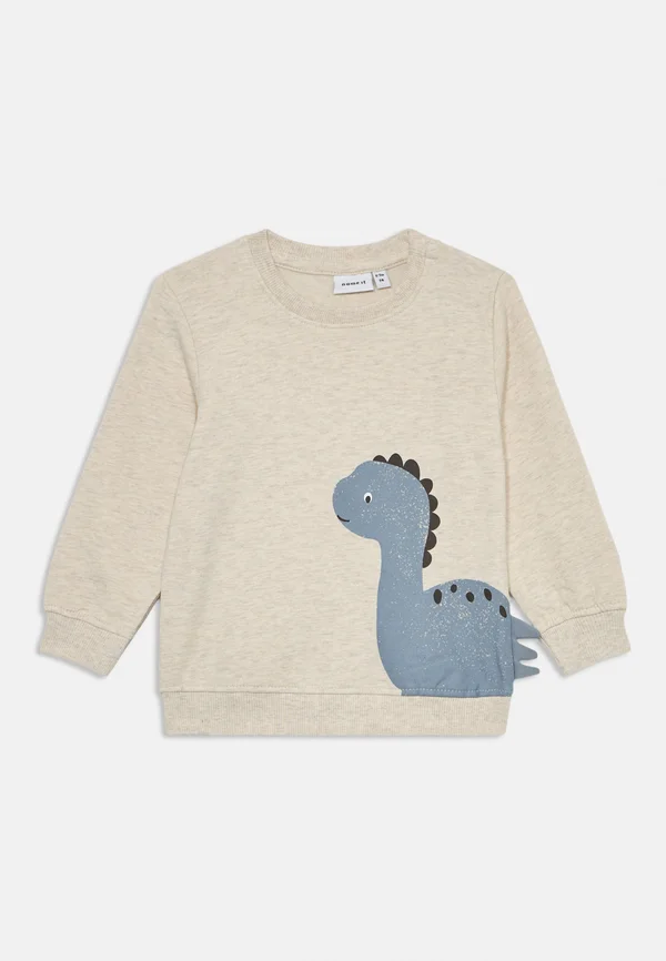 NBMNIXEN - Sweatshirt - mottled beige