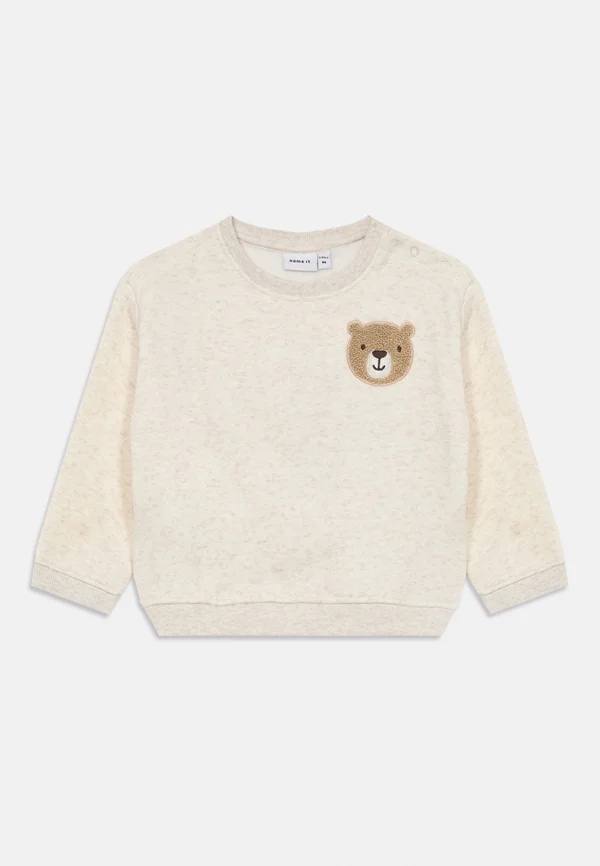 NBMOREGON BOX - Sweatshirt - peyote melange