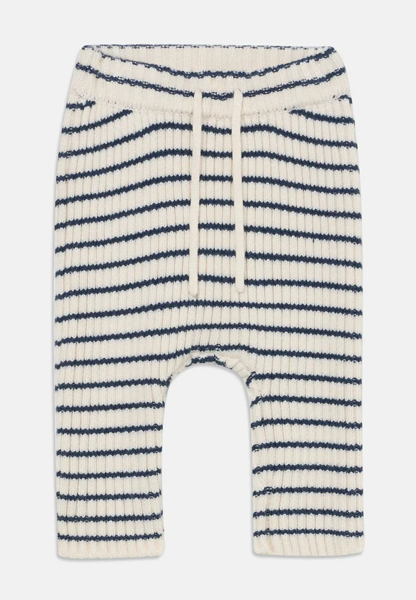 NBMOSTRIPE UNISEX - Jogginghose - insignia blue/cloud dancer