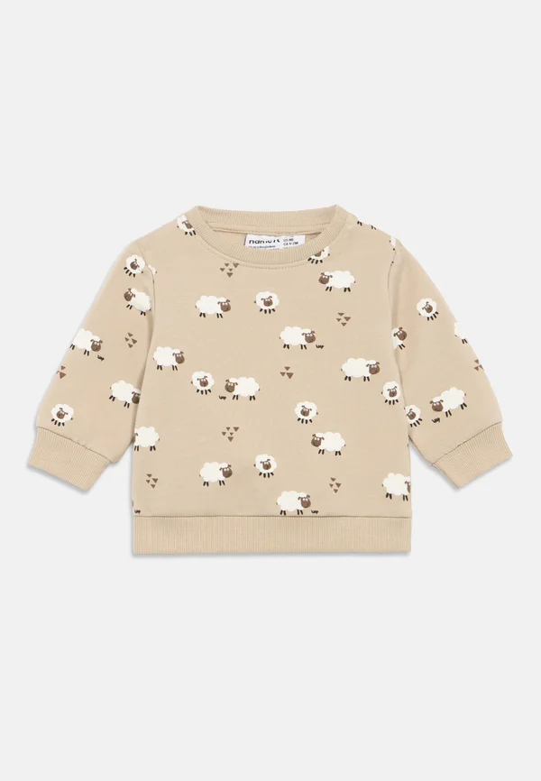 NBMVIMMER BOX - Sweatshirt - island fossil