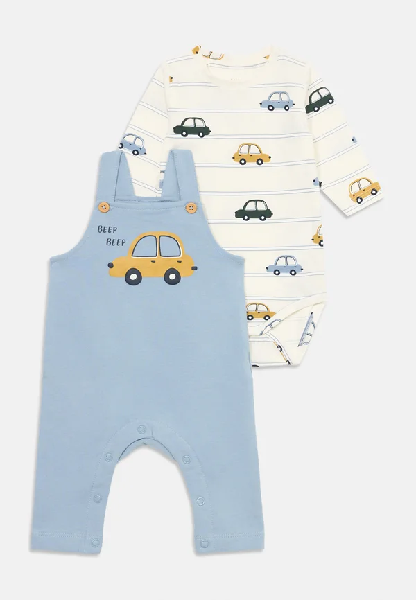 NBMVONNE OVERALL BOX SET - Latzhose - dusty blue