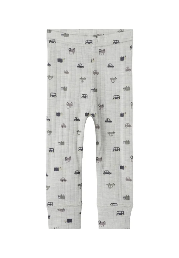 NBMWANG WOOL NEEDLE LONGJOHN - Leggings - Hosen - nacreous cloud