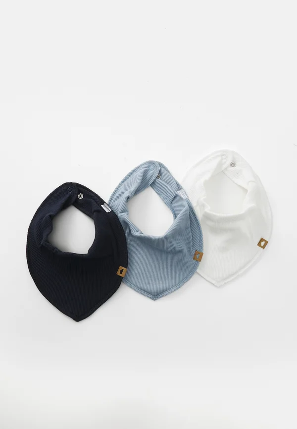 NBMYASIMKILLO SCARF BIB UNISEX 3 PACK - Tuch - cloud dancer/packdusty/bluenavy blazer