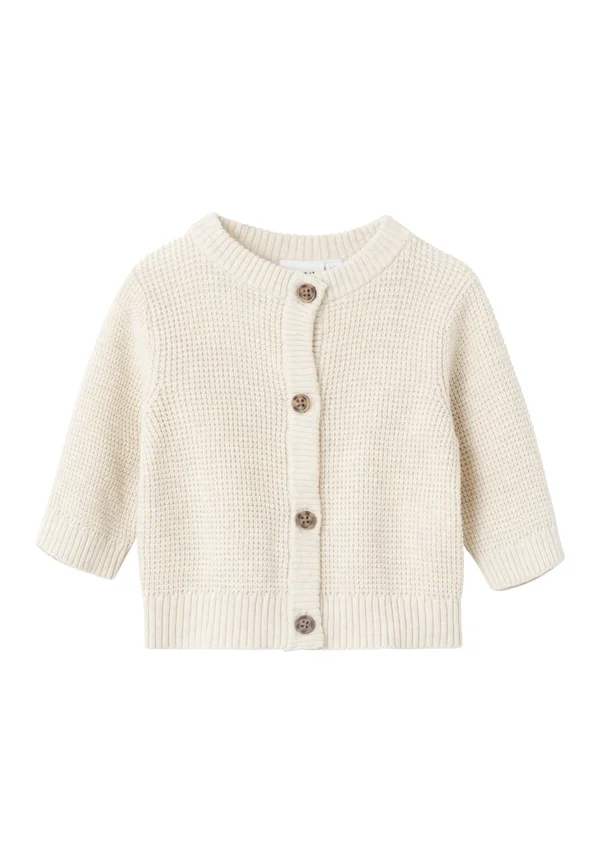 NBNBUBBA CARD NOOS - Strickjacke - peyote melange