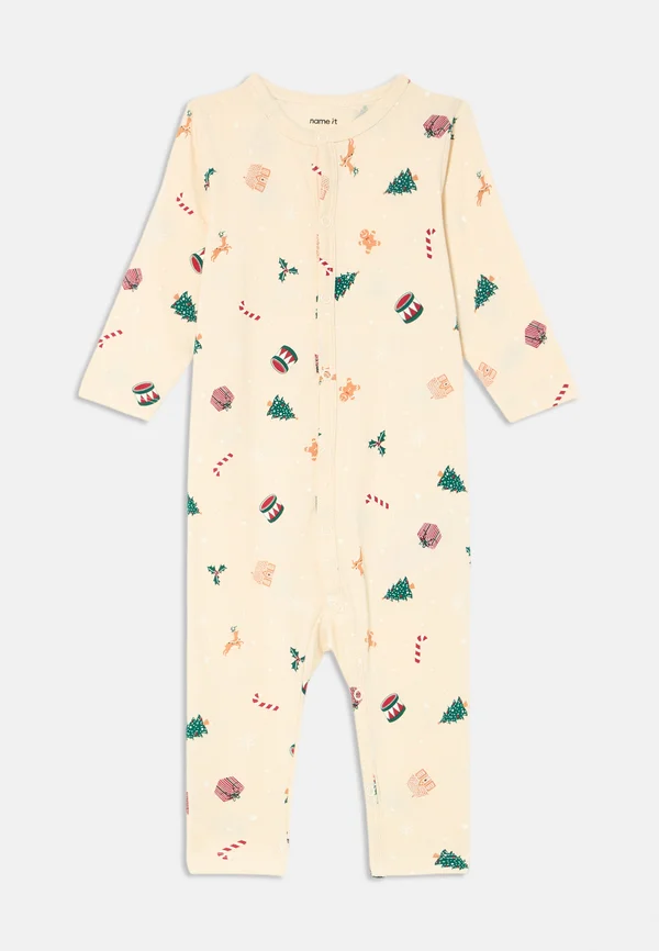 NBNVISMAS NIGHTSUIT UNISEX - Pyjama - whitecap gray