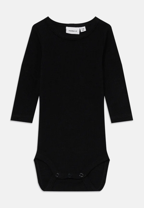 NBNWAX WOOL RIB BODY - Body - black