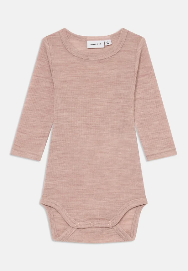 NBNWAX WOOL RIB BODY - Body - shadow gray