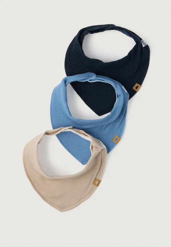 NBNYVETTI SCARF BIB UNISEX 3 PACK - Lätzchen - dark sapphire