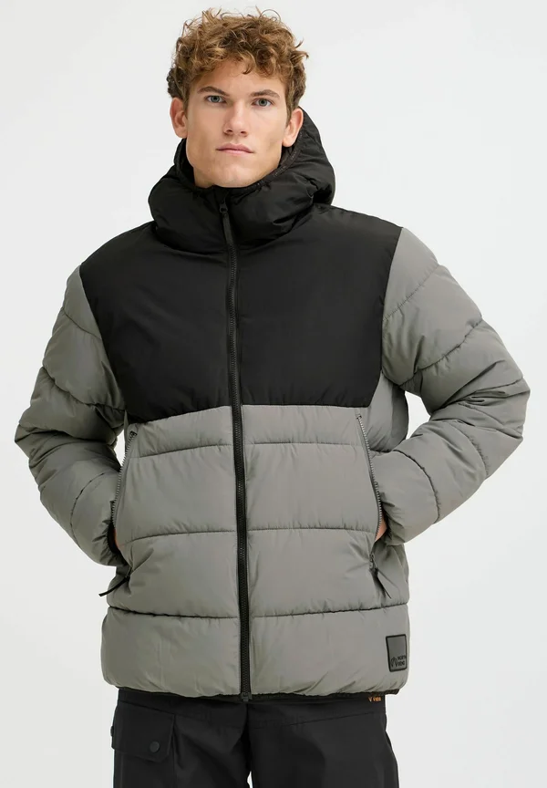 NBSARENO M - Winterjacke - lava smoke