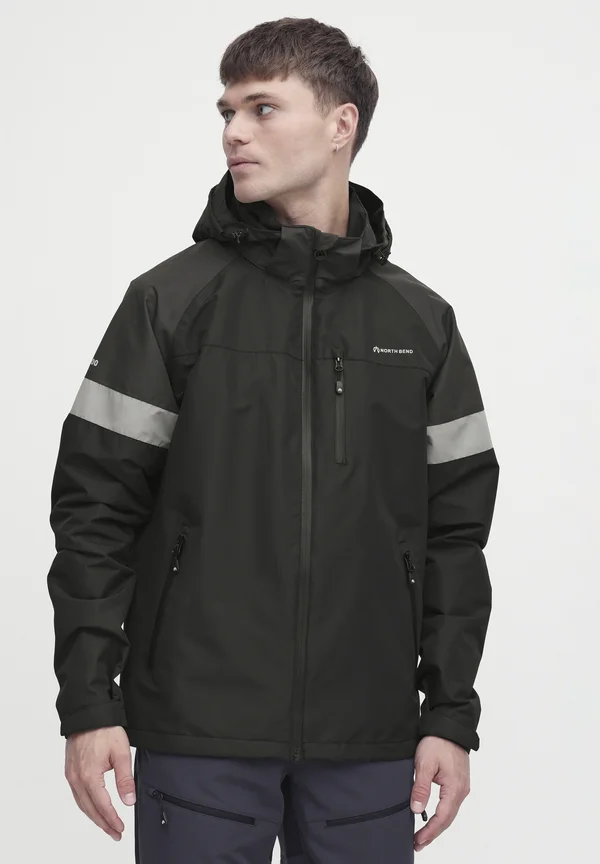 NBTOMPKINS M W-PRO 10.000 WITH WATERPROOF COATING - Regenjacke / wasserabweisende Jacke - black