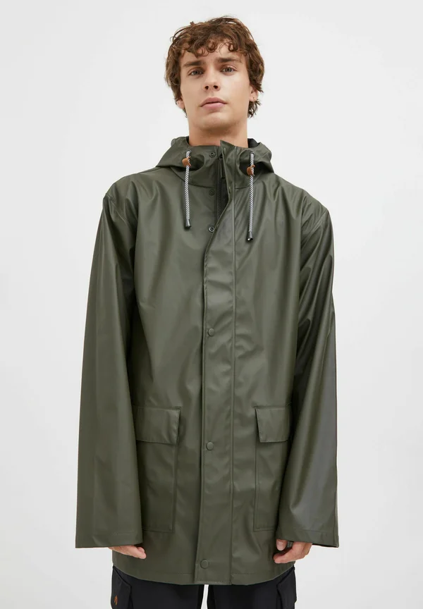 NBTorsten M W-PRO 5.000 with waterproof coating - Regenjacke / wasserabweisende Jacke - forest night