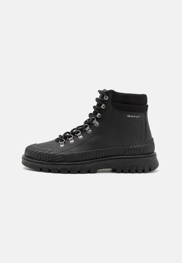 NEBRADA - Schnürstiefelette - black