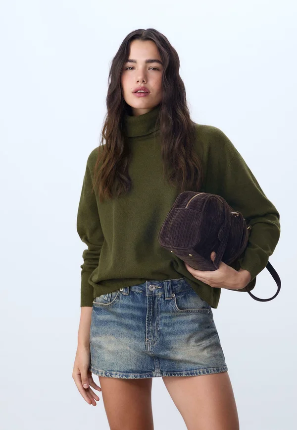 NECK - Strickpullover - green