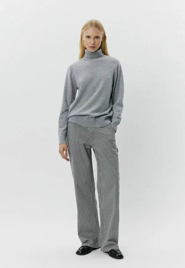 NELLSW - Strickpullover - grey melange