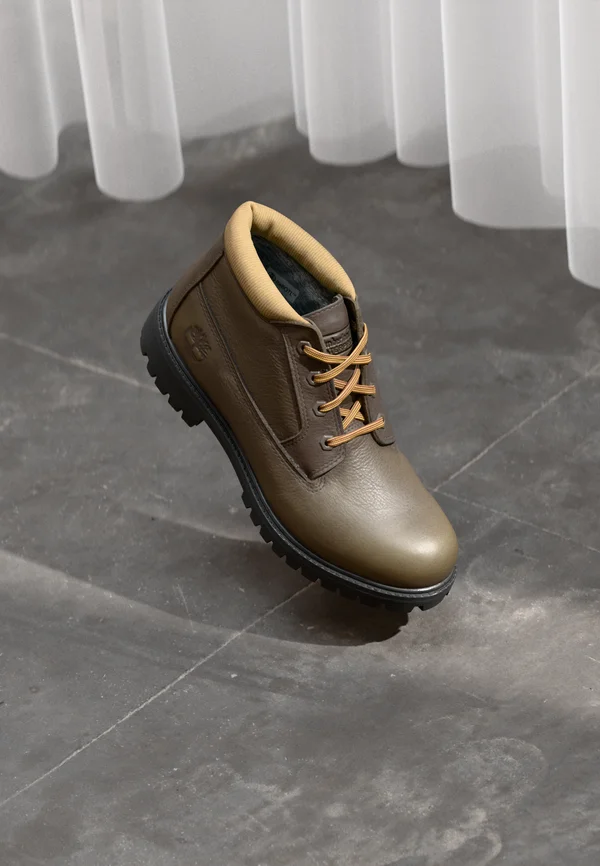 NELSON - Snowboot/Winterstiefel - dark brown/olive