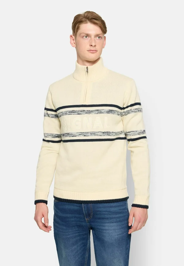 NEOSI WINDSTOPPER - Strickpullover - egret dust